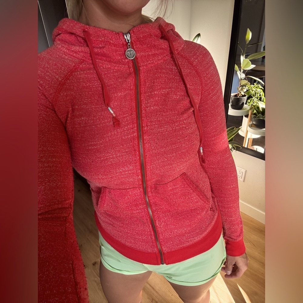 Roxy Zip Sweater, XS ❤️